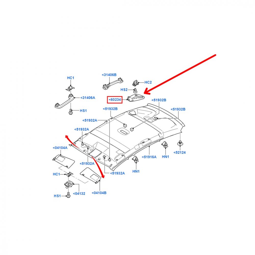 Levně Kryt upevnění bezpečnostního pásu Ford S-MAX / Galaxy