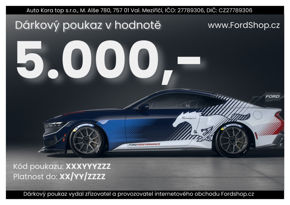 Levně Dárkový poukaz v hodnotě 5 000 Kč