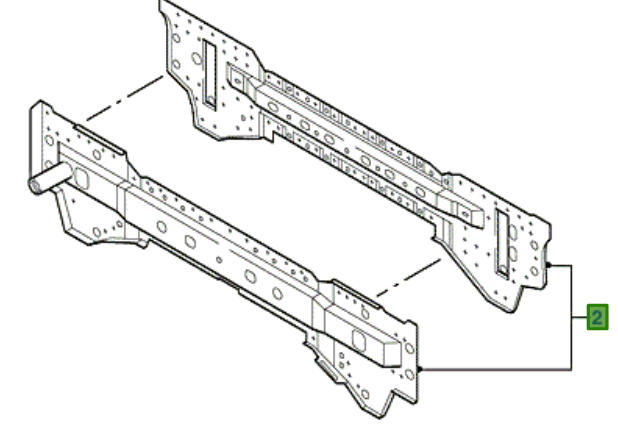 Příčník - přední, spodní